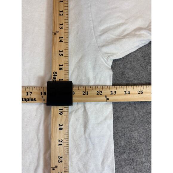 VINTAGE Disney Pocahontas Promo Shirt Mens XL White Summer Spectacular Tee 90s - Picture 3 of 7